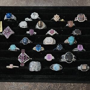 Assorted 925 Rings Size 10 All NWT